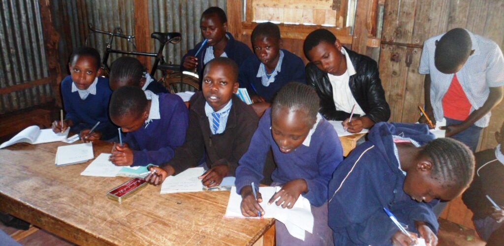 Students at Out of the Ashes Kenya