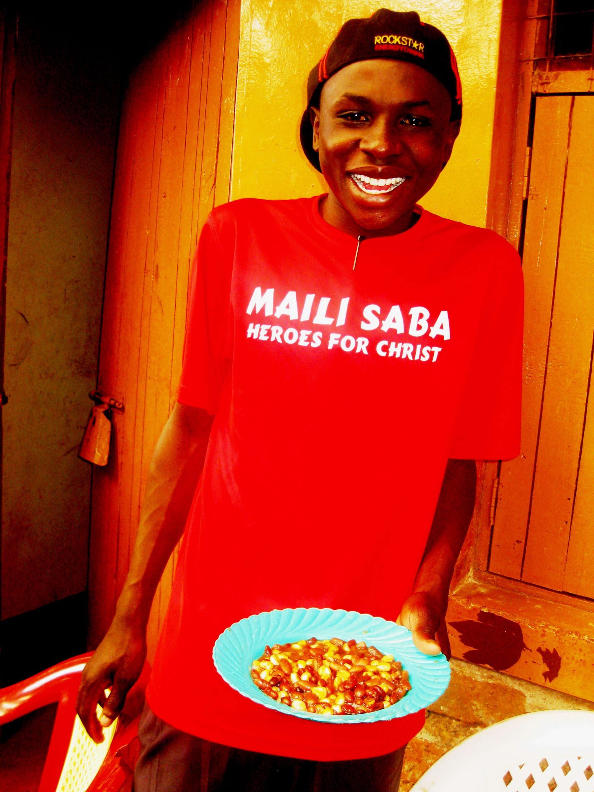 Morgan Ochieng, now a Nurse. Rescued with his brother Ian. — before