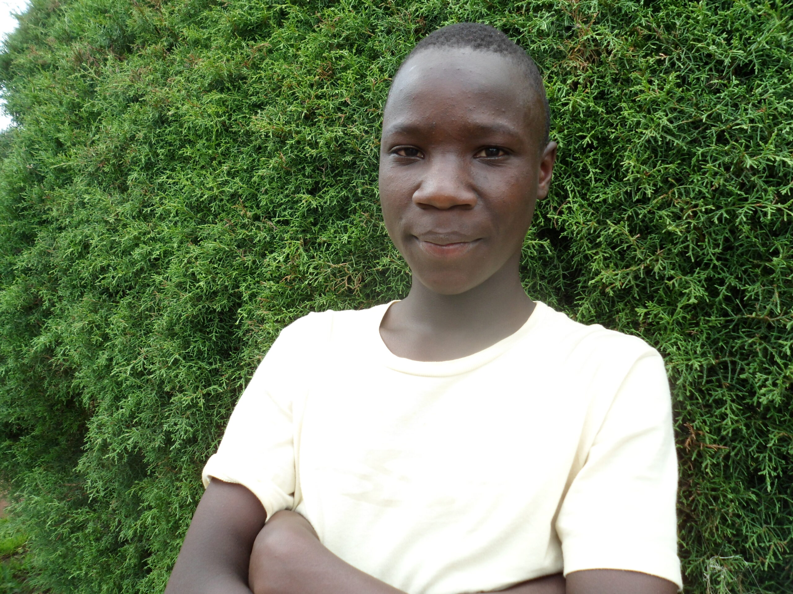 Fred Wamalwa, Rescued immediately after his father's death in 2008. He was raised by a single dad as he lost her mother along time ago. Fred is a Lab Technician — before