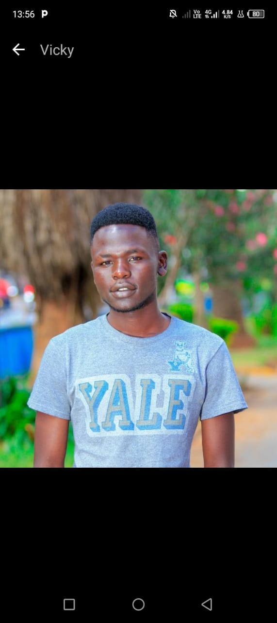 Victor Juma, rescued from a destitute background. His two sisters(Esther and Doreen) were taken too. Now Victor is a Criminologist — after
